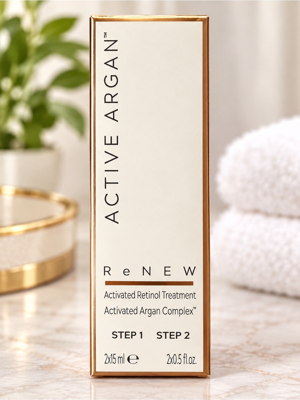 NEW Active Argan Renew Activated Retinol Treatment | Step 1 & 2